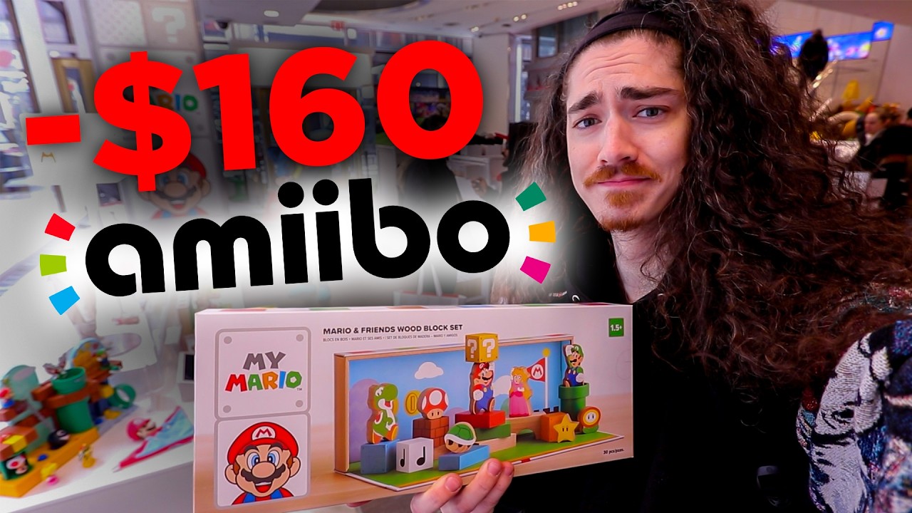 I bought Nintendo baby toys since they're Amiibo (Nintendo NY store)