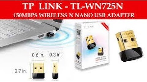 TL-WN725N wifi usb adapter setup wifi usb adapter TP-Link installation process