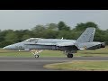 Spanish Air Force EF-18 Hornet - Pushing the limits at RIAT 2017