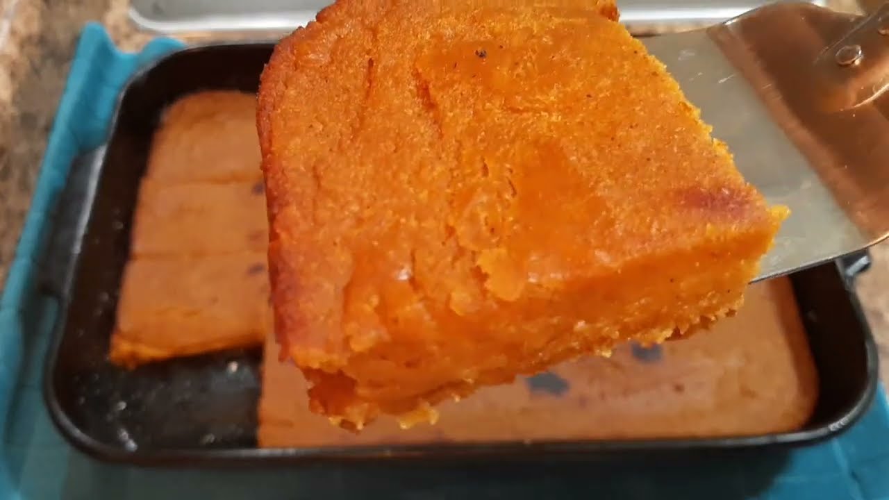 OLD FASHIONED SWEET POTATO BREAD/PUDDING RECIPE!