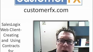 Creating and Using Contracts for Accounts and Tickets - SalesLogix Cloud