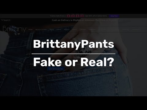 Brittany Pants (BrittanyPants.com) | Fake or Real? » Fake Website Buster