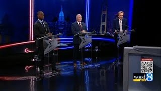 Republicans running for Michigan governor debate at WOOD TV8