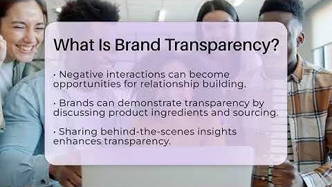 What Is Brand Transparency? - Everyday-Networking