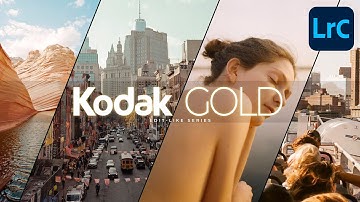 Replicando el estilo KODAK GOLD 200 | Lightroom Classic Tutorial Presets Gratis