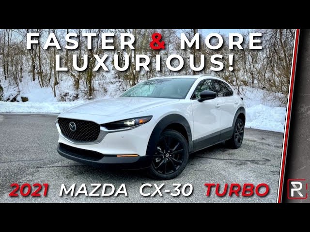 The 2021 Mazda CX-30 Turbo is a Faster Version of Mazda's 2nd Best-Selling  Car 