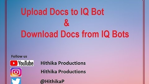 A360 IQ Bots Documents upload & Download | IQ Bot Integration with Task Bot | RPA | AA | Part#3