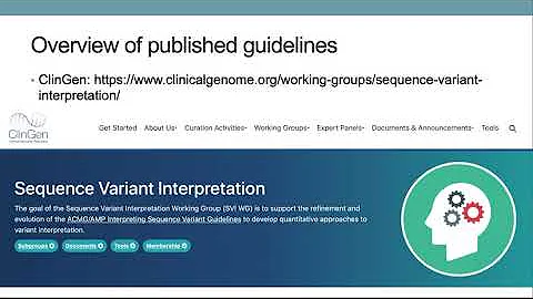Introduction to ACMG Genetic Variant Classification