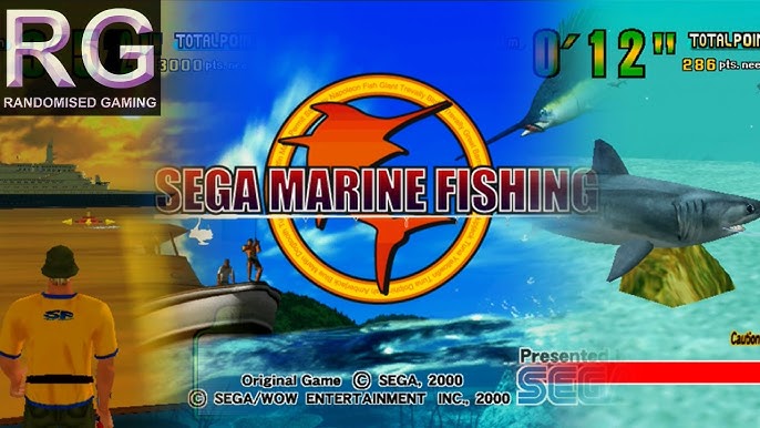 Sega Bass Fishing 2 (Dreamcast) - Freeplay Mode, pt. 1 of 2 (8/1/09)  (Steven) 