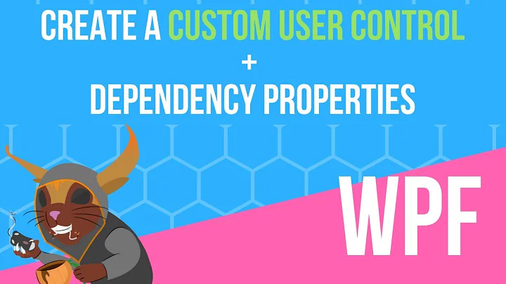 WPF Custom User Control + Dependency Properties