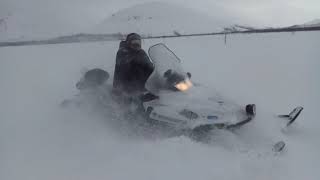 Ямаха профик и арктик кет 660 по глубокому снегу  26.03.2019г.