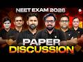NEET 2026 | Paper Discussion | Full Analysis | Easy or Tough ? | Unacademy NEET Toppers
