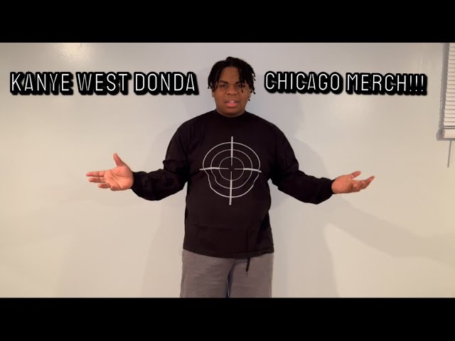 Kanye West Donda Chicago Bullseye Long-Sleeve ‘Black’