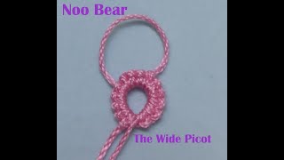 Shuttle Tatting: Wide picots