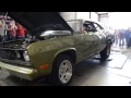 Big 3 racing 72 duster on hennessey dyno at tx2k14