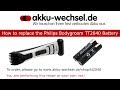 Akku-Wechsel beim Philips Bodygroom Series 7000 TT2040 Haarschneider