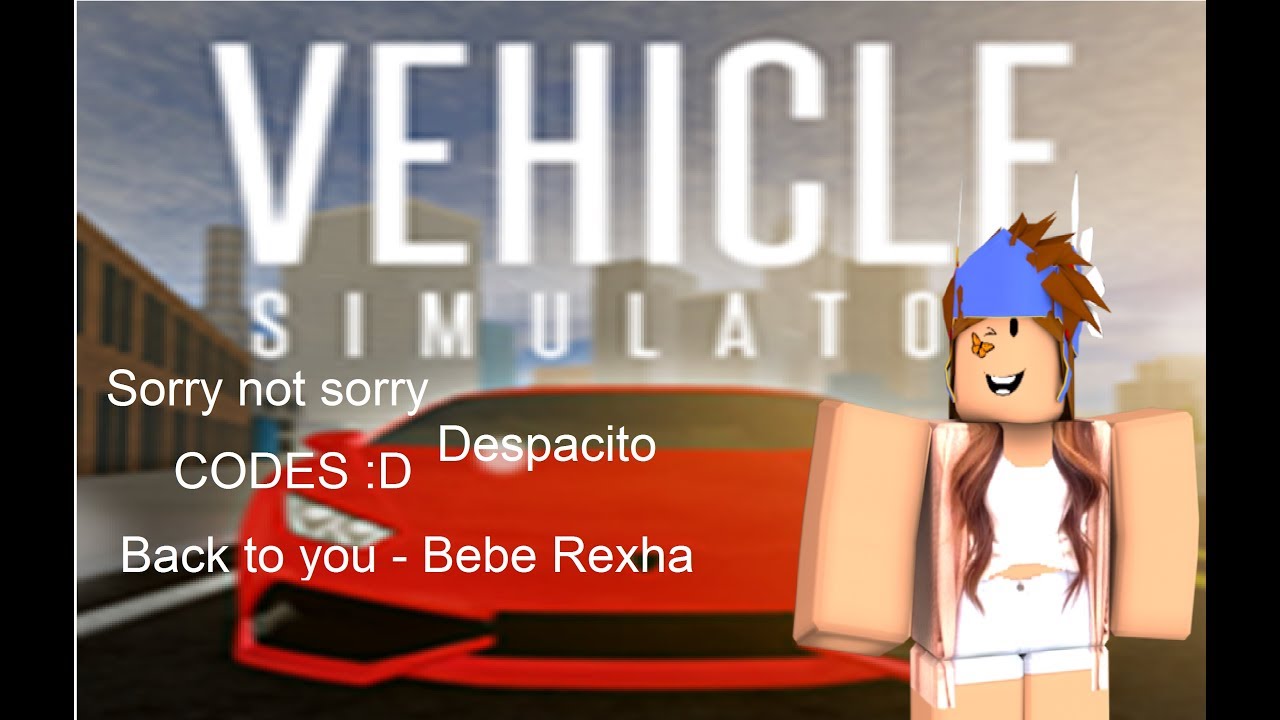 Vehicle Simulator Music Codes Youtube - despacito code for roblox boombox