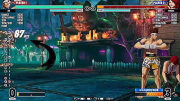 KOF XV: JOE HIGASHI Stun Combo 87 HITS - KOF15
