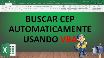 BUSCAR CEP AUTOMATICAMENTE NO EXCEL -  (Criado por Zé Planilha) – Vídeo 48