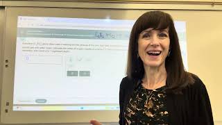 ALEKS: Moles of Product from Moles of Reactant (AP\/IB\/CE\/College Chemistry)