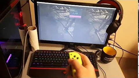 Steam VR with Joycon