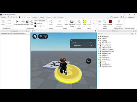 como hacer una moneda en roblox studio
