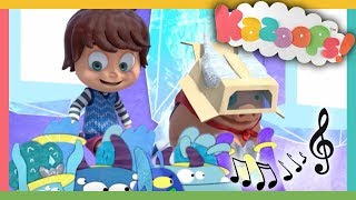 Kazoops! 🎶 SONGS 👯‍♀️MICRO GIRL 👯‍♀️ Cartoons for kids Nursery Rhymes