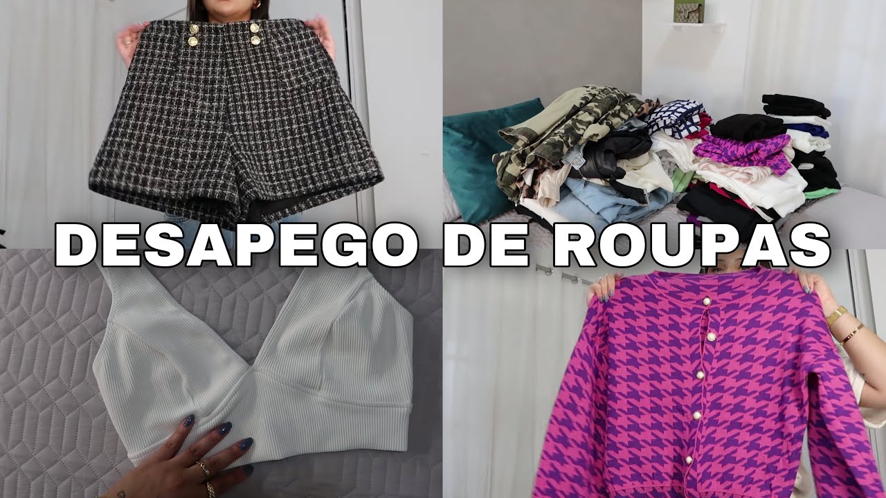 DESAPEGO DE ROUPAS | DESAPEGUEI DE MUITA PEÇA ✨ - BRUNA EROLES