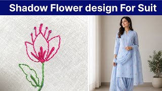 Shadow Flower New Design #shadowwork #flowers #suitlover #shadow 