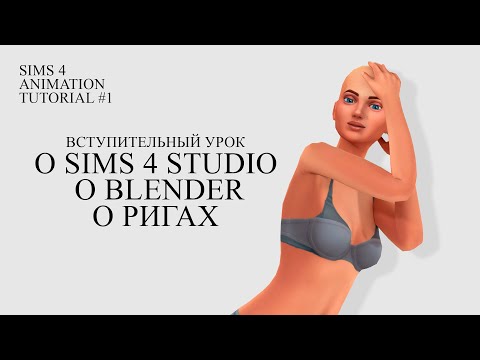 Видео: СОЗДАНИЕ АНИМАЦИЙ В SIMS 4 | Урок 1 | Sims 4 Studio, Blender и риги