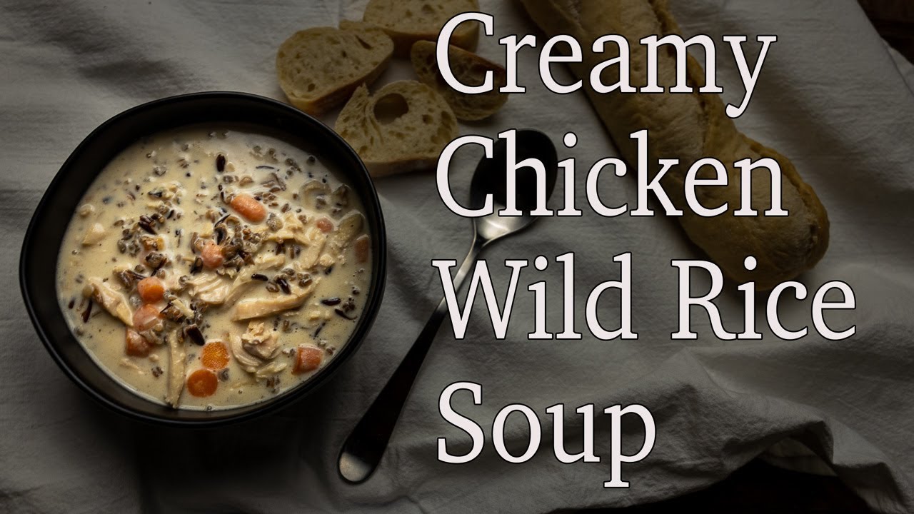 Chicken Wild Rice Soup in the Crockpot