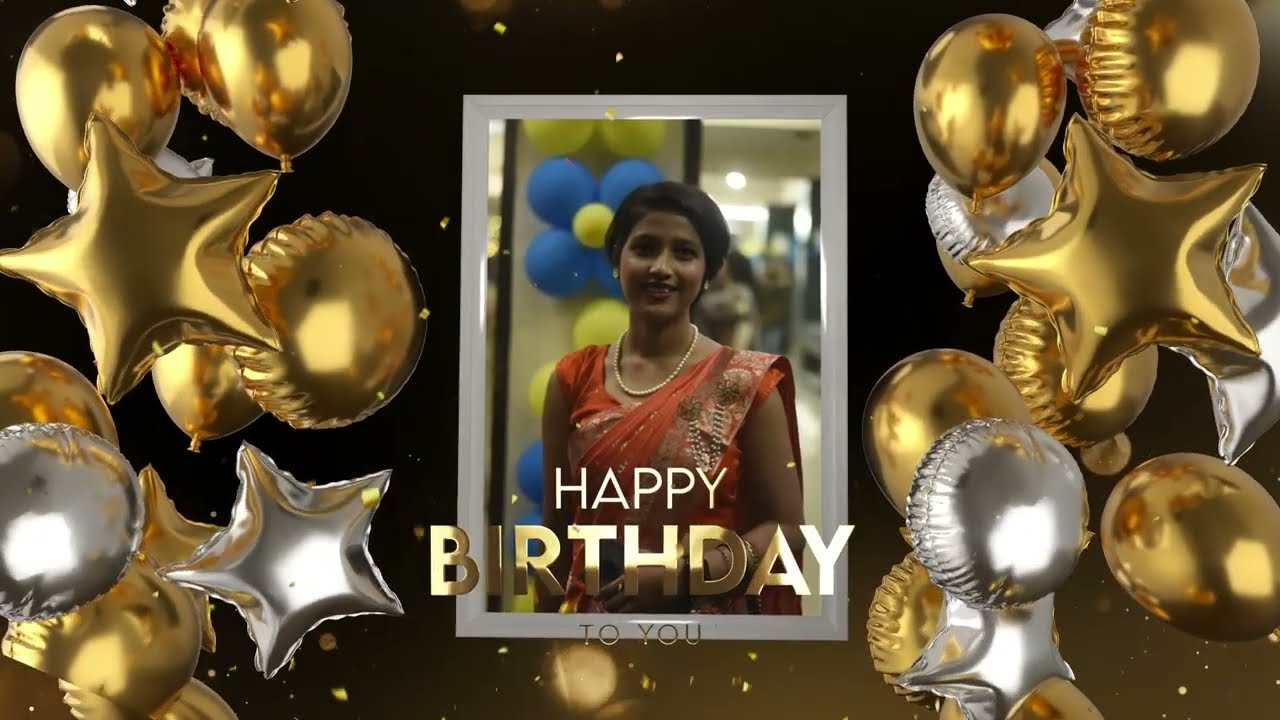 Birthday Video Editing // After Effect // Motion Graphic