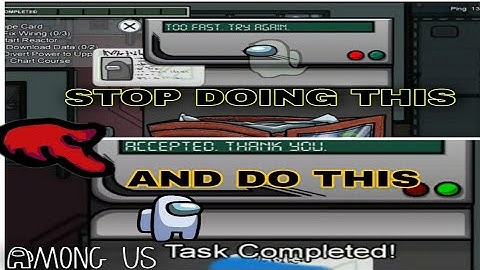 Among Us *Admin Swipe Card Glitch* TIP AND TRICKS