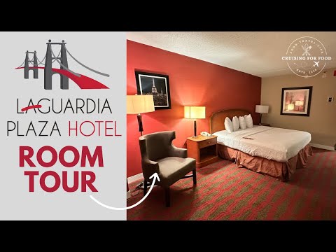 LAGUARDIA PLAZA HOTEL ROOM TOUR | LAGUARDIA AIRPORT | NEW YORK