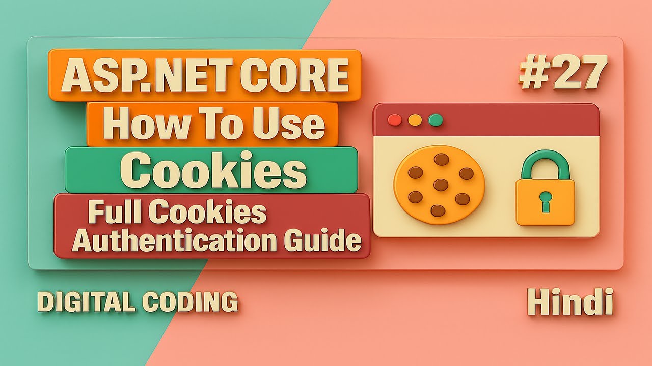 Cookies in ASP.NET Core 8 MVC | Create, Read & Delete Cookies in .NET 8 | Full Tutorial