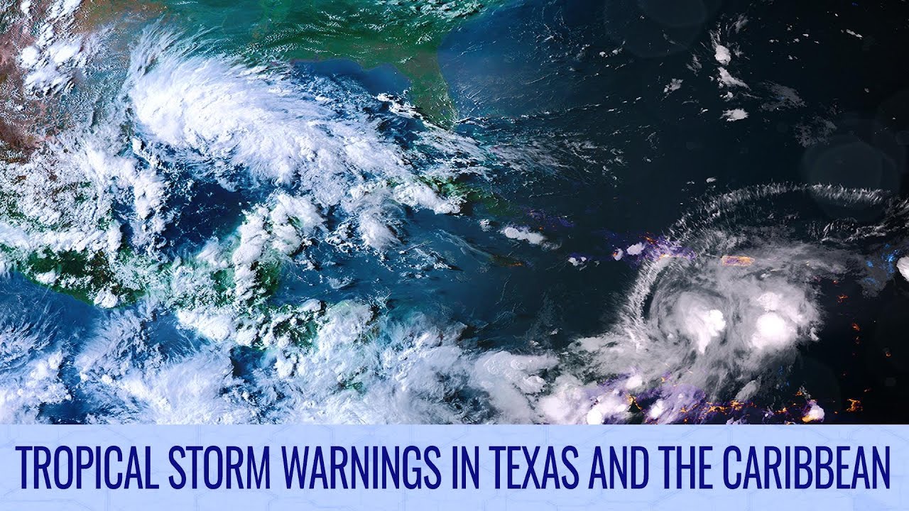 Tropical Storm Warnings in Texas and the Caribbean - August 22, 2023 ...