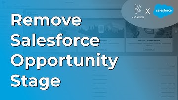 Remove Opportunity Stage from Salesforce #Admin #tips