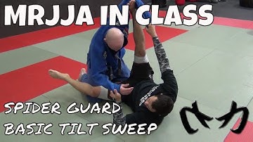 Basic Spider Guard Tilt Sweep - Brazilian Jiu-Jitsu [MRJJA IN CLASS 024]