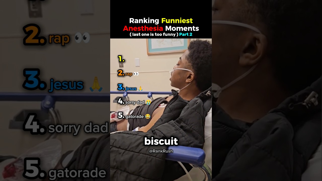 Ranking Funniest Anesthesia Moments Part 2 #shorts #tiktok