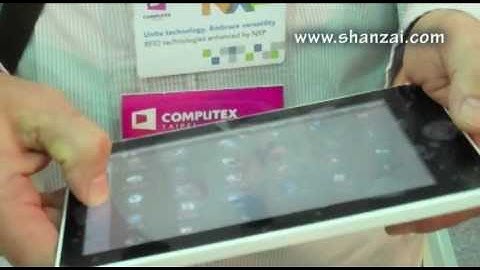 Android 2.1 and Win CE Tablets from SanXi