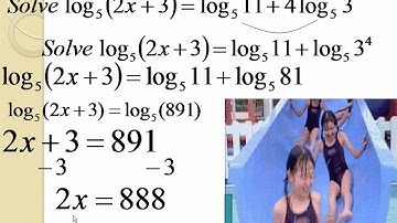 Trig 5.4 Lesson Part 2 Exponential And Logarithmic Equations.avi