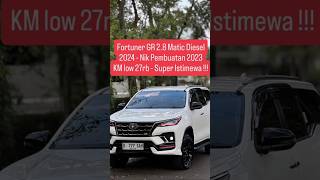 Fortuner gr 2.8 2024 Bekas rasa baru