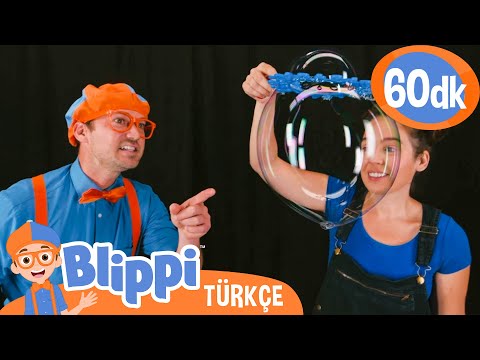 Blippi Baloncuk Yapıyor! 🫧 | Blippi Türkçe - Çocuklar için Eğitici Videolar