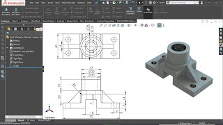 SolidWorks Drawing Tutorial for Beginners Exercise 32 Wealth