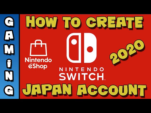 How to Create a Japanese Nintendo account for Free- JP Gift Cards