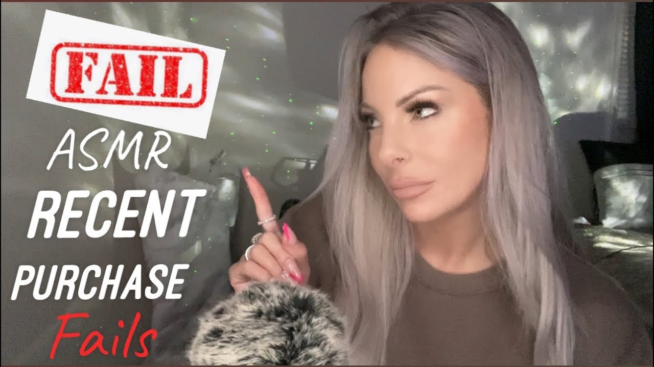 ASMR • Recent Purchase FAILS! • Close Clicky Whisper