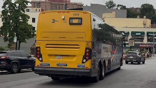 NYCT Bus Co: Prevost X3-45 BxM3 Express Bus Full Ride from Midtown-29th St to Yonkers-Prospect/Main