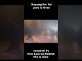 We Rented the Main Hall and Performed! Fei Fei Ouyang - Love is over (Japanese song) #Shorts