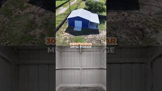 Need a compact & functional metal building that still turns heads? 👀🔥 Have you seen the Full Tour?