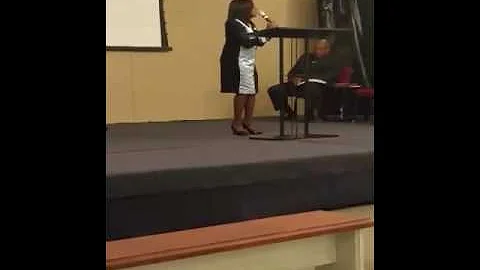 First Lady/ Minister Janet Shaw